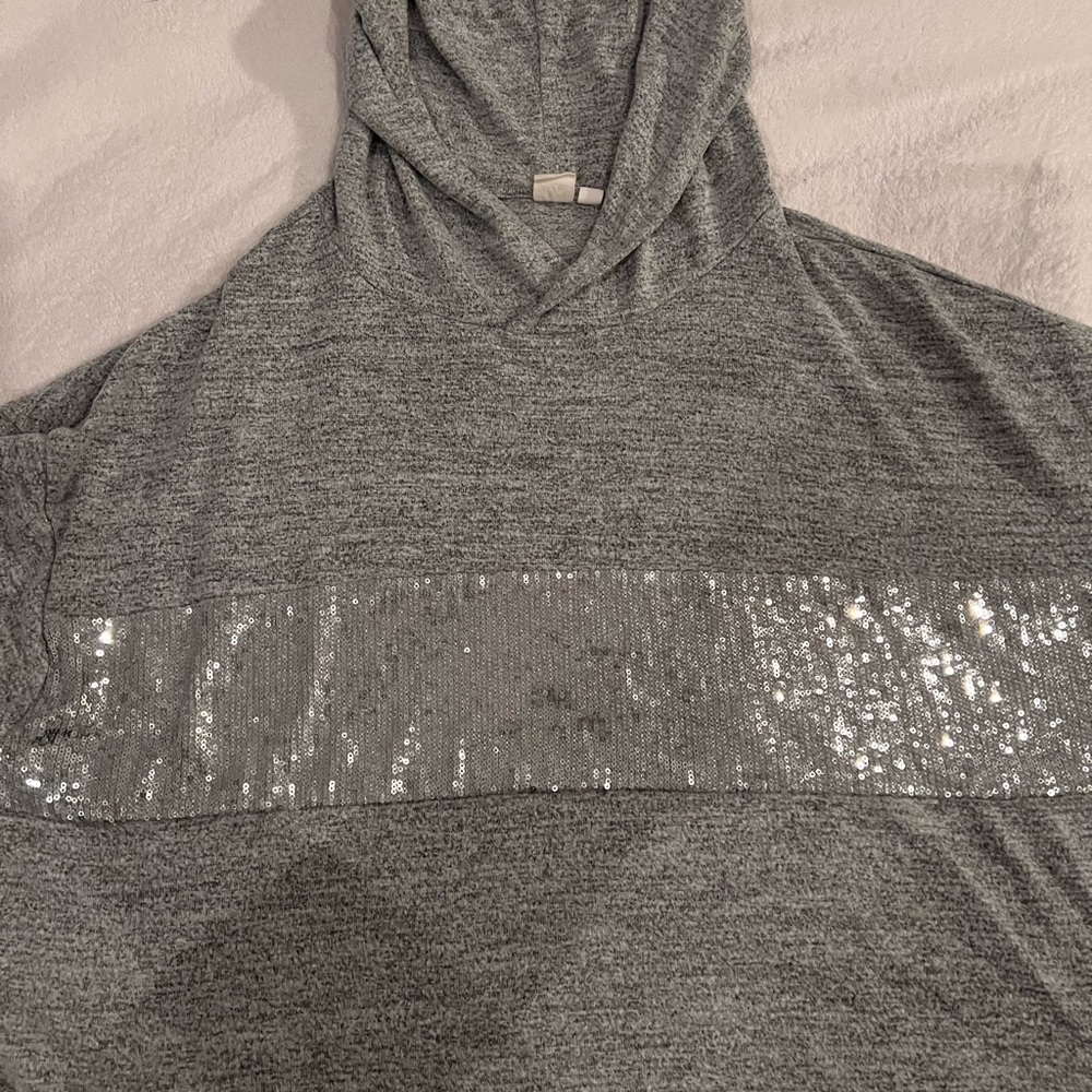 Gap crop bling hoodie sz xxl